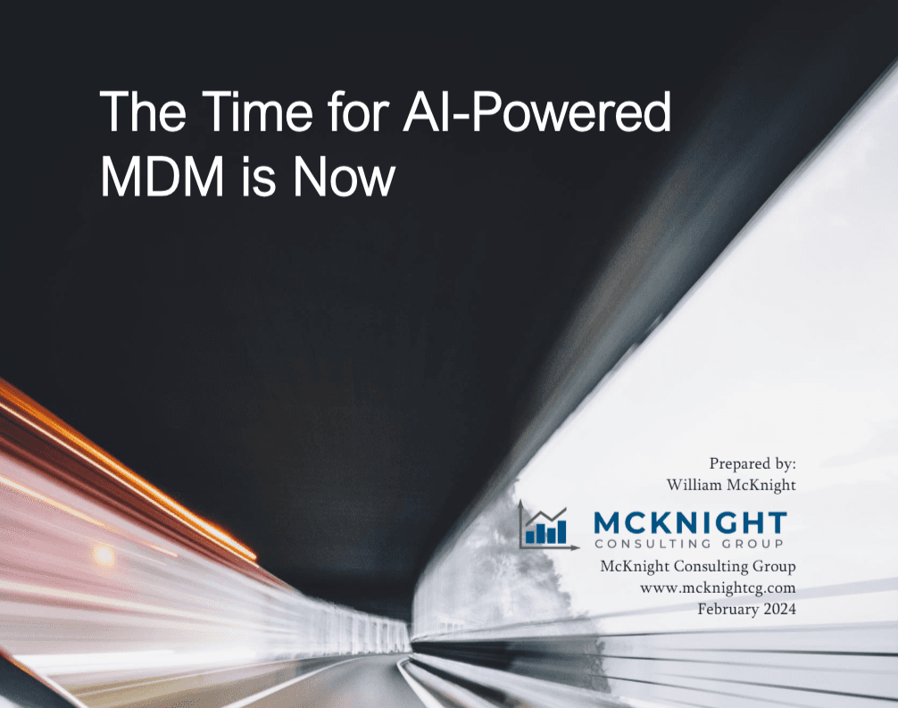 Elevate your data strategy with AI-powered MDM