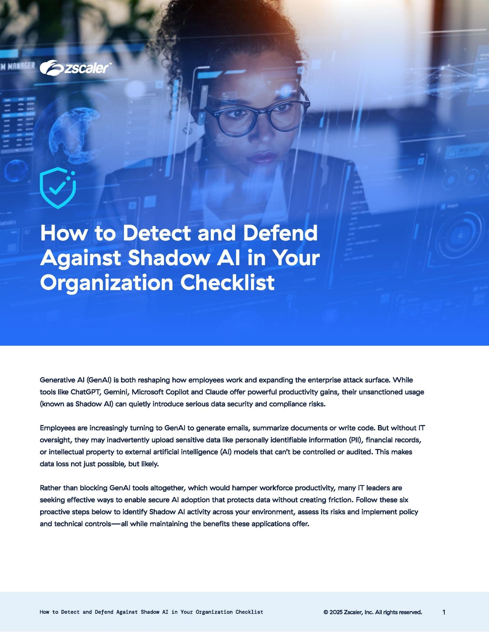 How to Detect and Defend Against Shadow AI in Your Organization Checklist