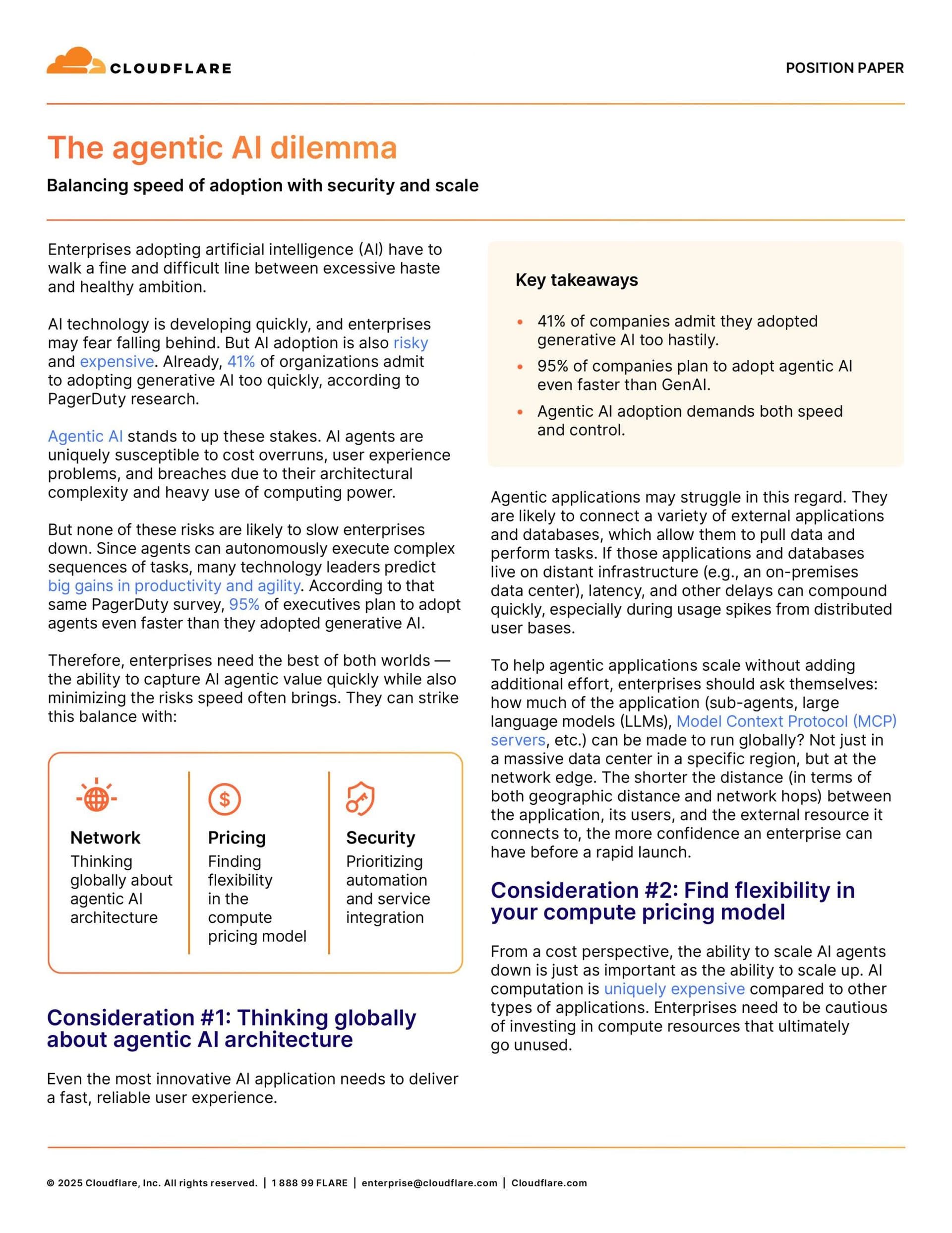 Minimize risks and complexity of agentic AI adoption