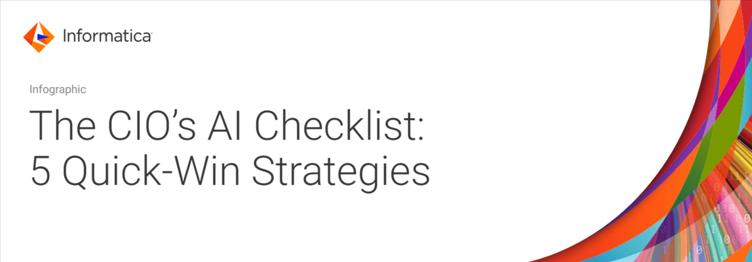 The CIO’s AI checklist: 5 quick-win strategies